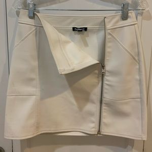 Express Leather Mini Skirt